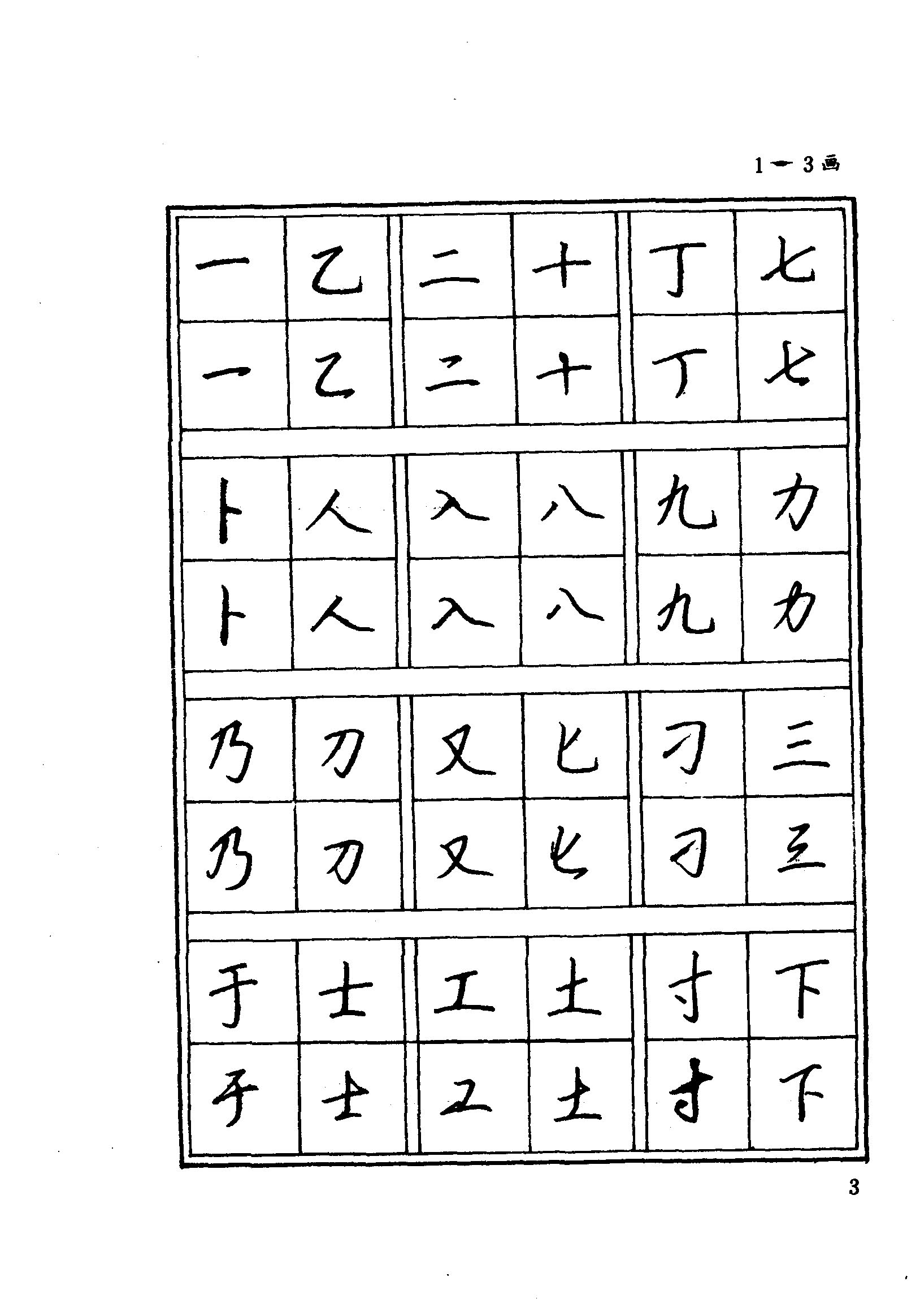 ybsh2000081.-.钱沛云 钢笔常用字简繁楷行对照字帖_页面_011
