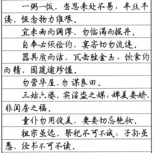 张学鹏 硬笔行书《朱子家训》.pdf