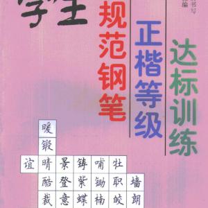 顾仲安 学生规范钢笔正楷等级达标训练.pdf