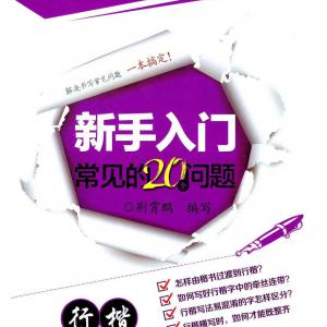 荆霄鹏《新手入门常见的20个问题》行楷.pdf