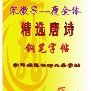 瘦金体 精选唐诗 米字格空心字.pdf